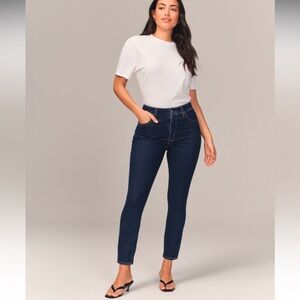 A&F Curve Love Skinny Ankle Jean